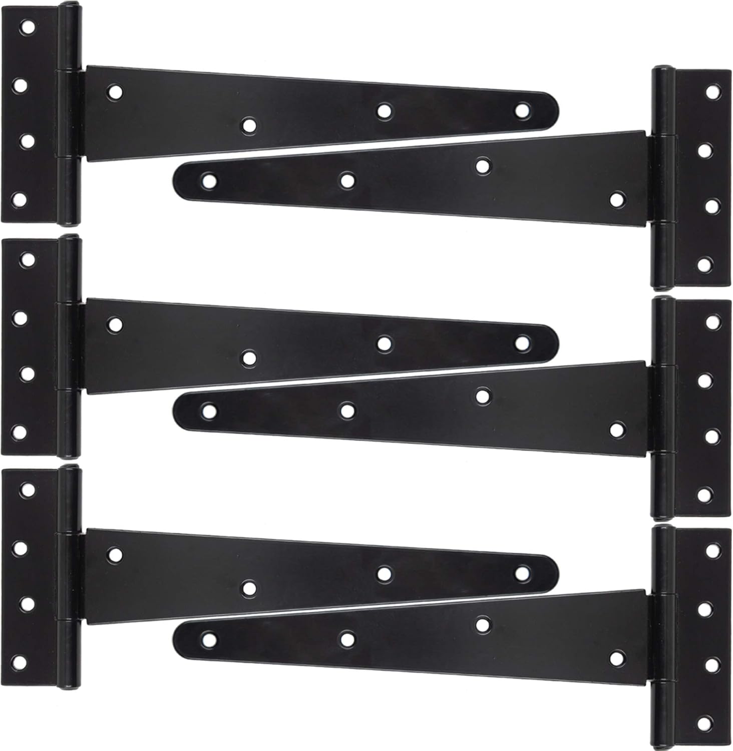 HLMOptimo Rustproof Outdoor Hinges Set 6PCS Durable Heavy Duty