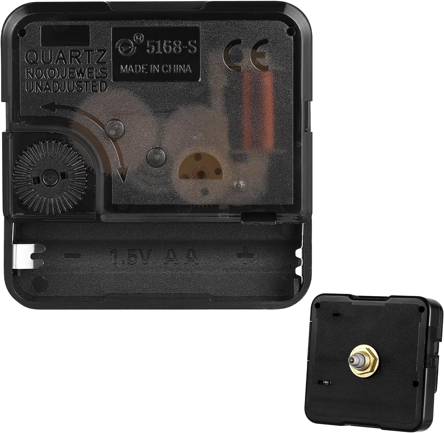 Silent Movement Digital Wall Clock Movement Battery-Operated for Diy Projects