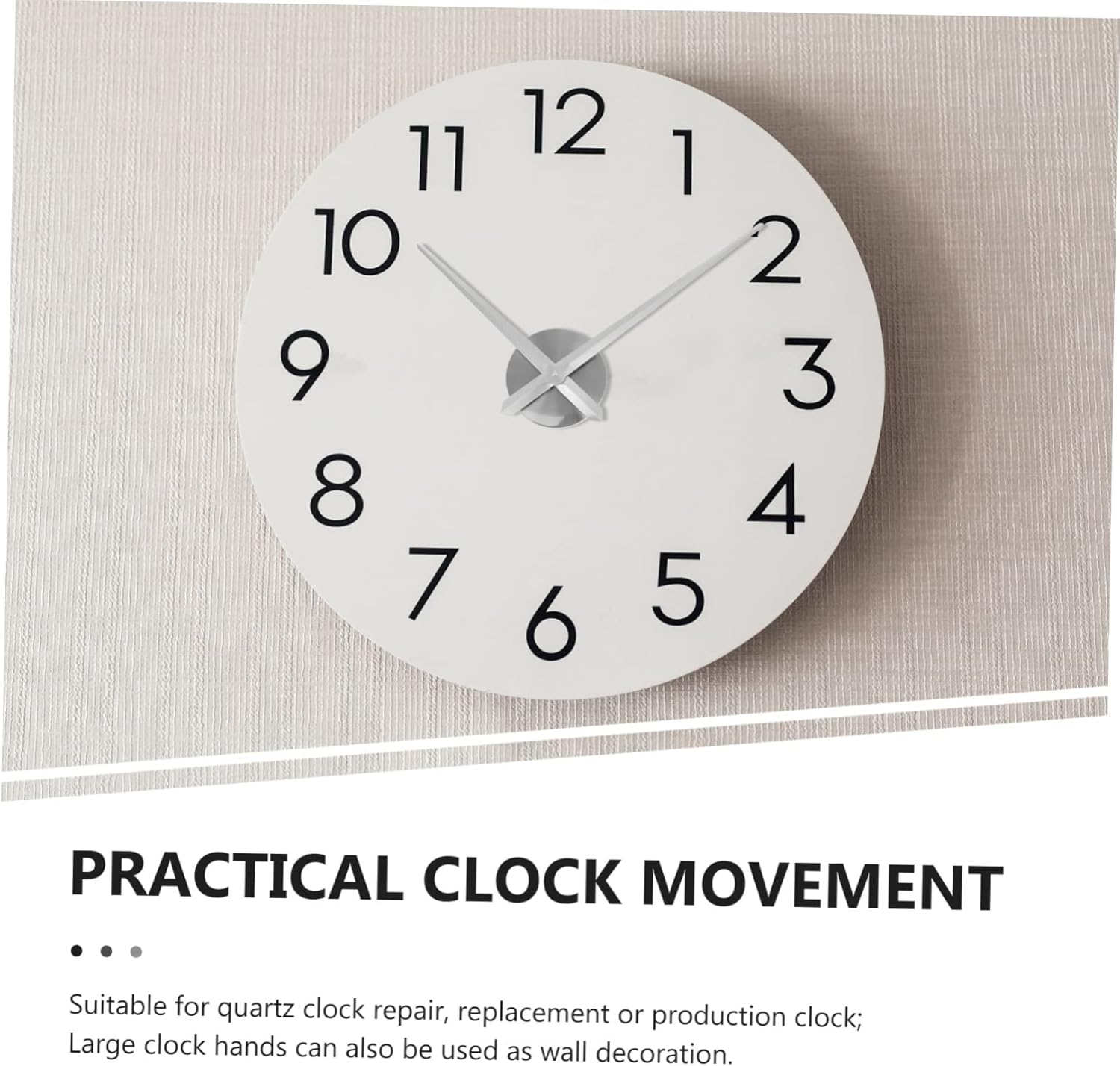 Modern DIY Clock Kit for Home Decor