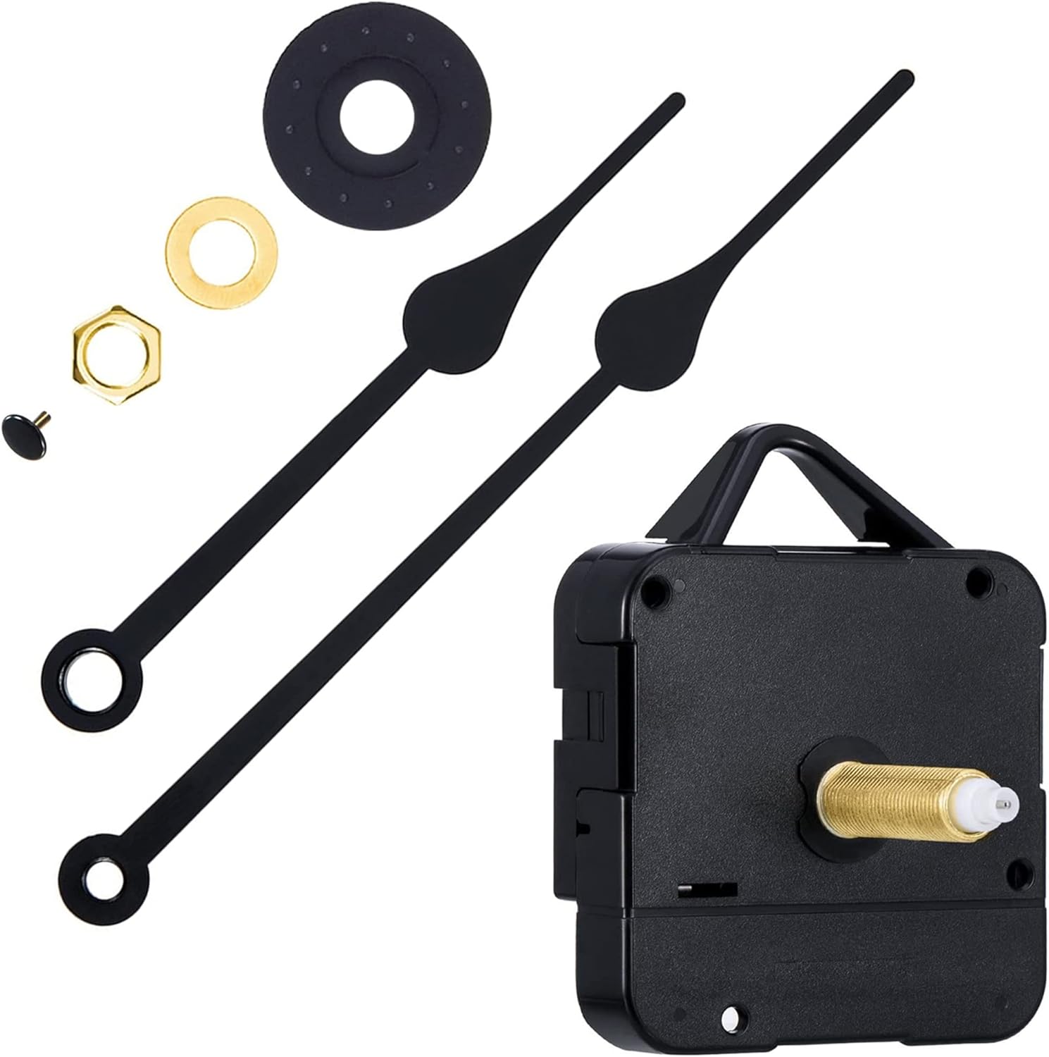 Muddled Long Shaft Clock Movement Premium Quality Easy to Replace