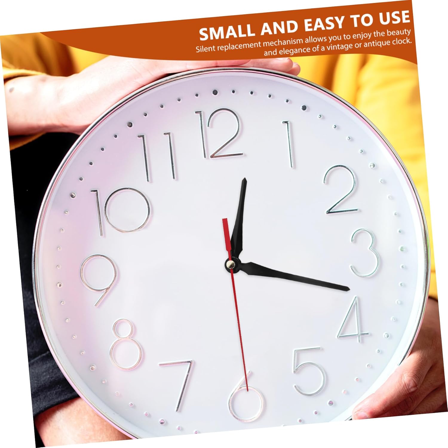 Sturdy Replacement Mechanism for Wall Clocks