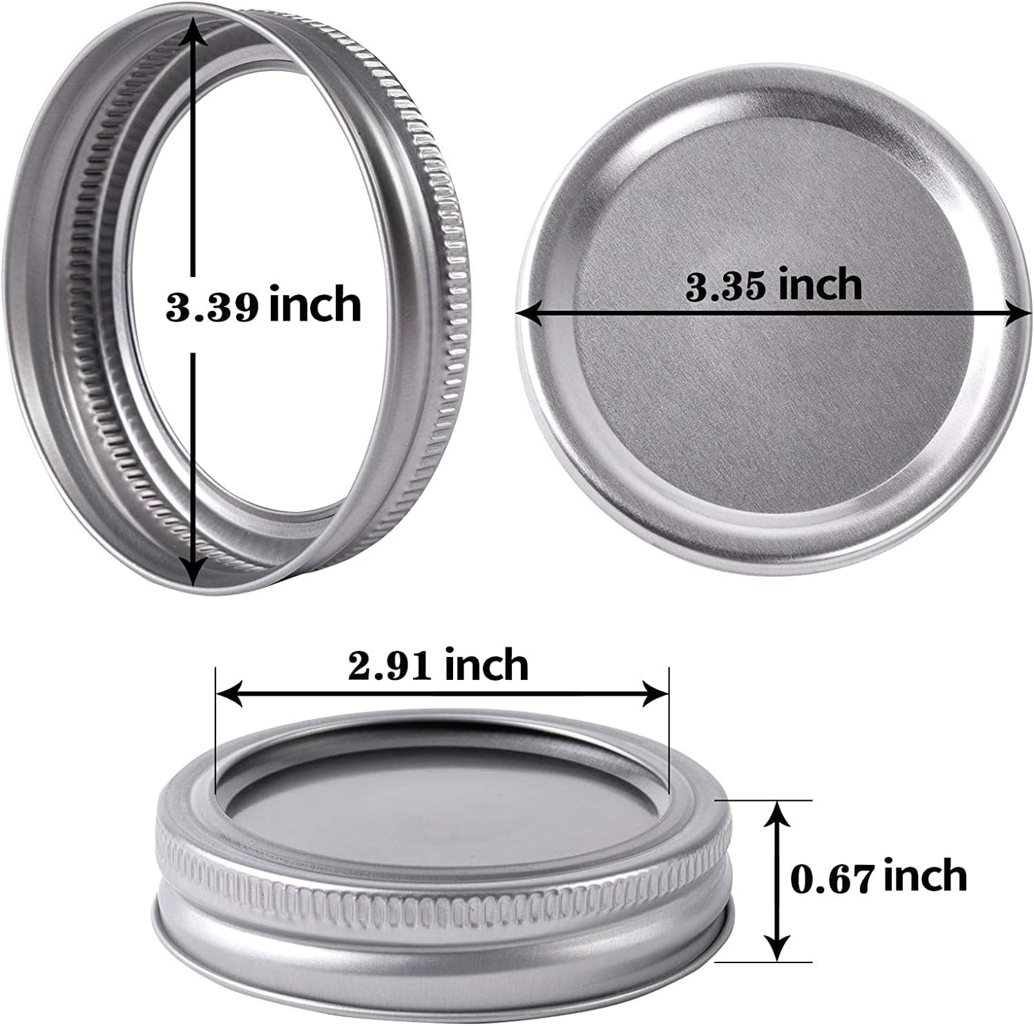 Wide Mouth Canning Lids