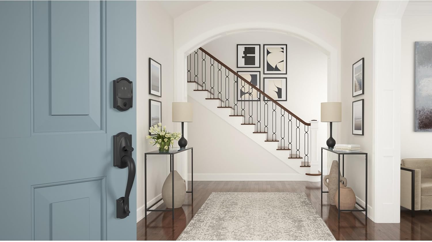 Schlage BE499WB CAM 622 Encode Plus WiFi Smart Lock