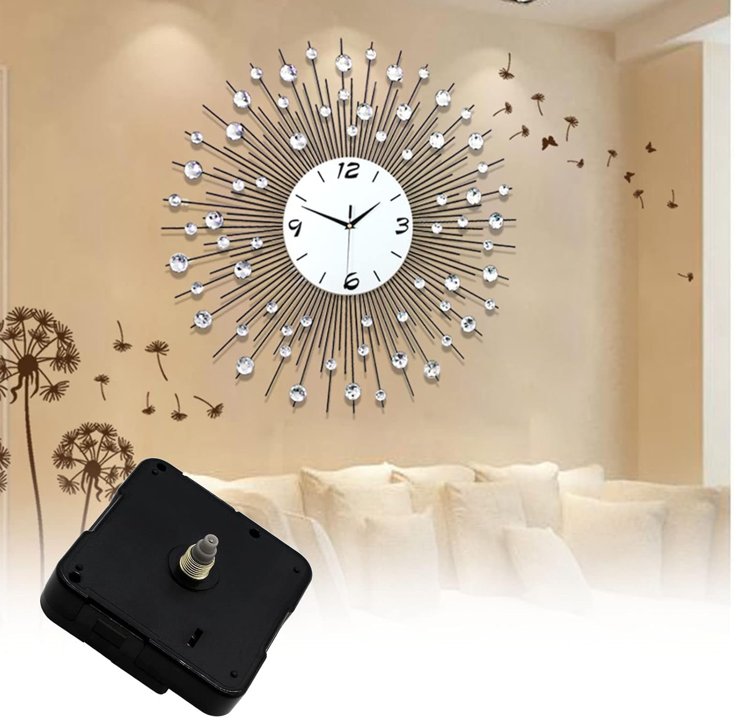 10 Word TitleEasy quartz Clock Mechanism Replacement