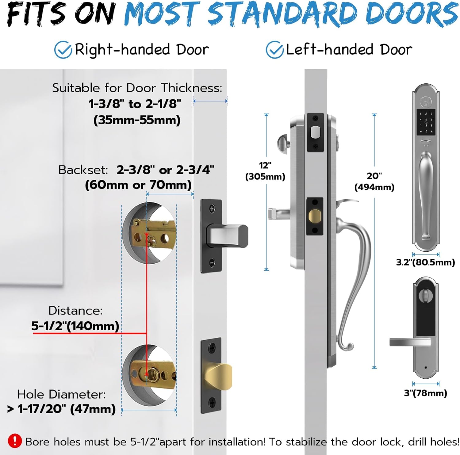 Eseesmart Smart Door Lock Set