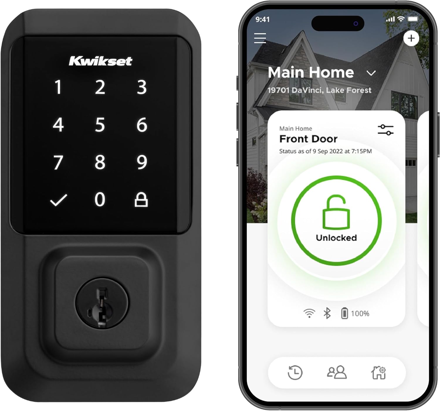 Kwikset Halo Wi-Fi Smart Lock Keyless Entry