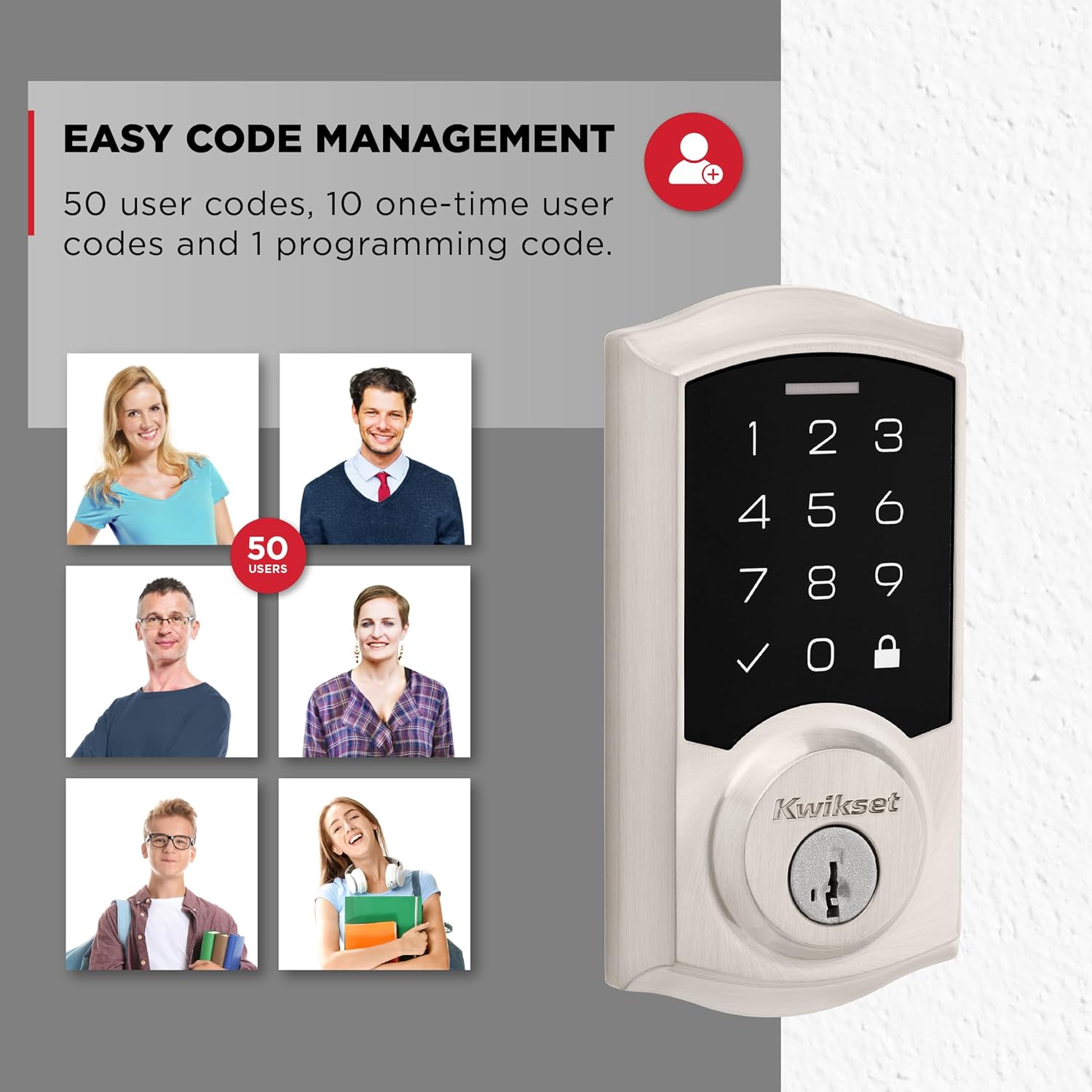 Kwikset SmartCode 270 Keyless Entry Touchpad Door Lock