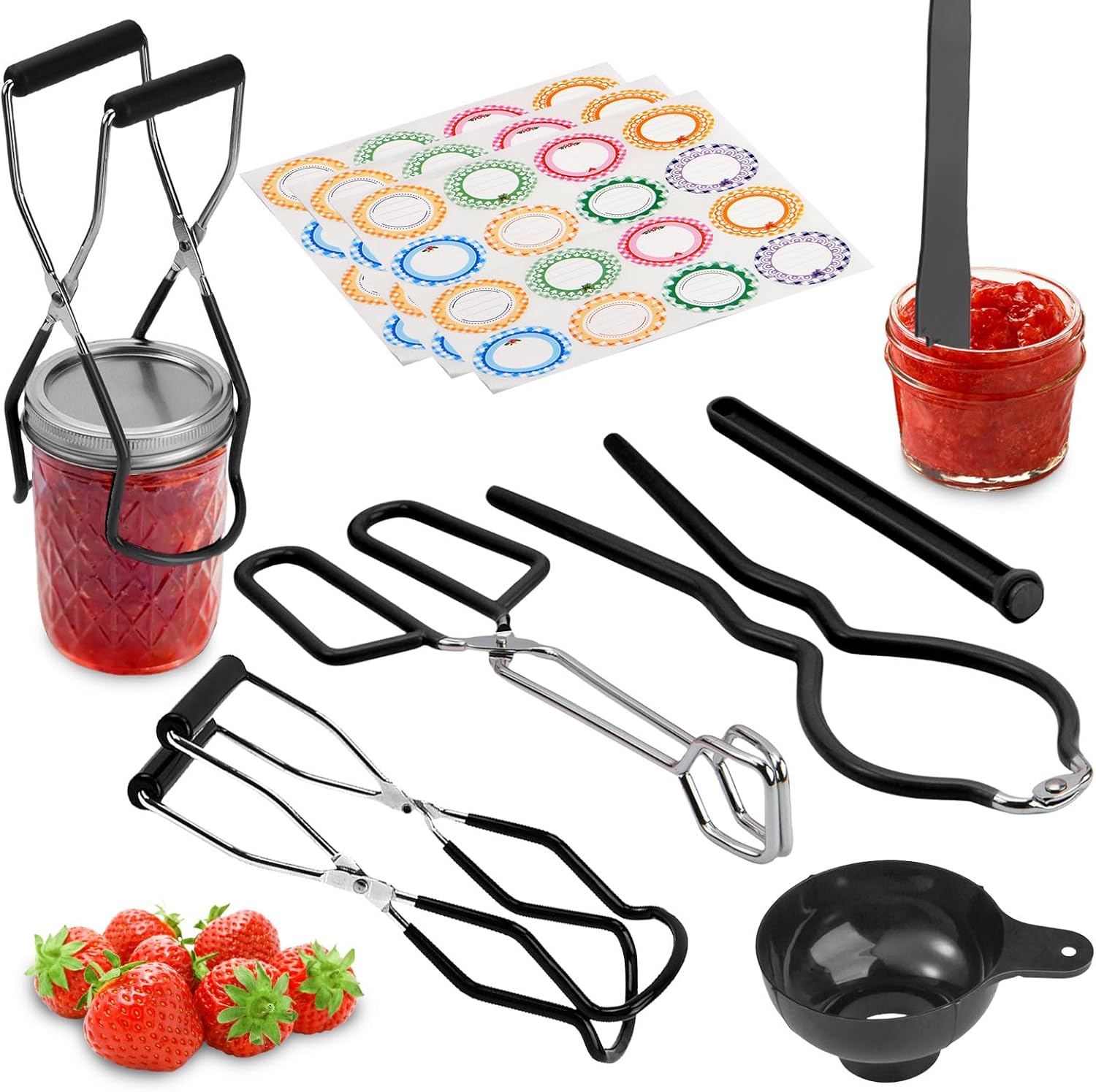 Canning Kit Starter Set Black Premium Stainless Steel