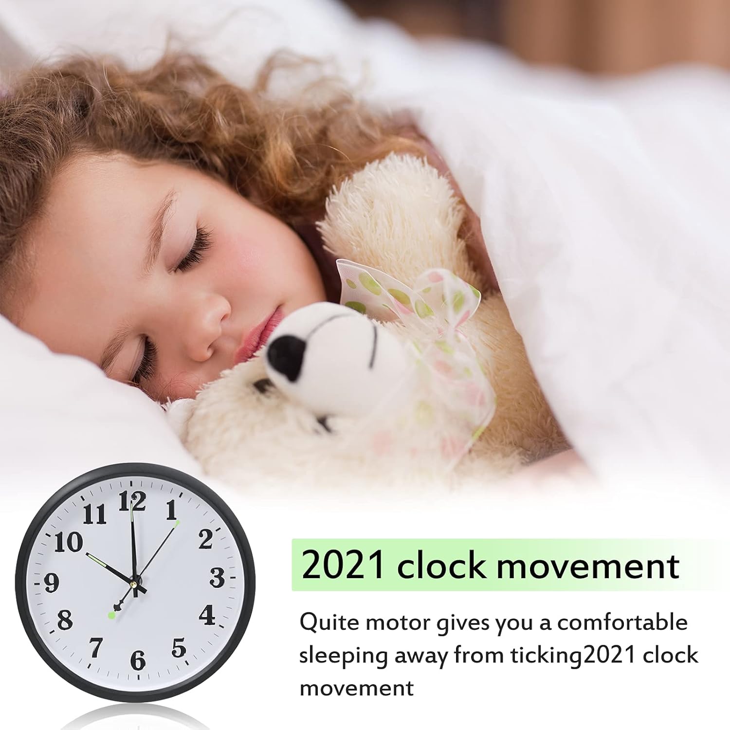 Kigeli 6-Piece DIY Wall Clock Kit