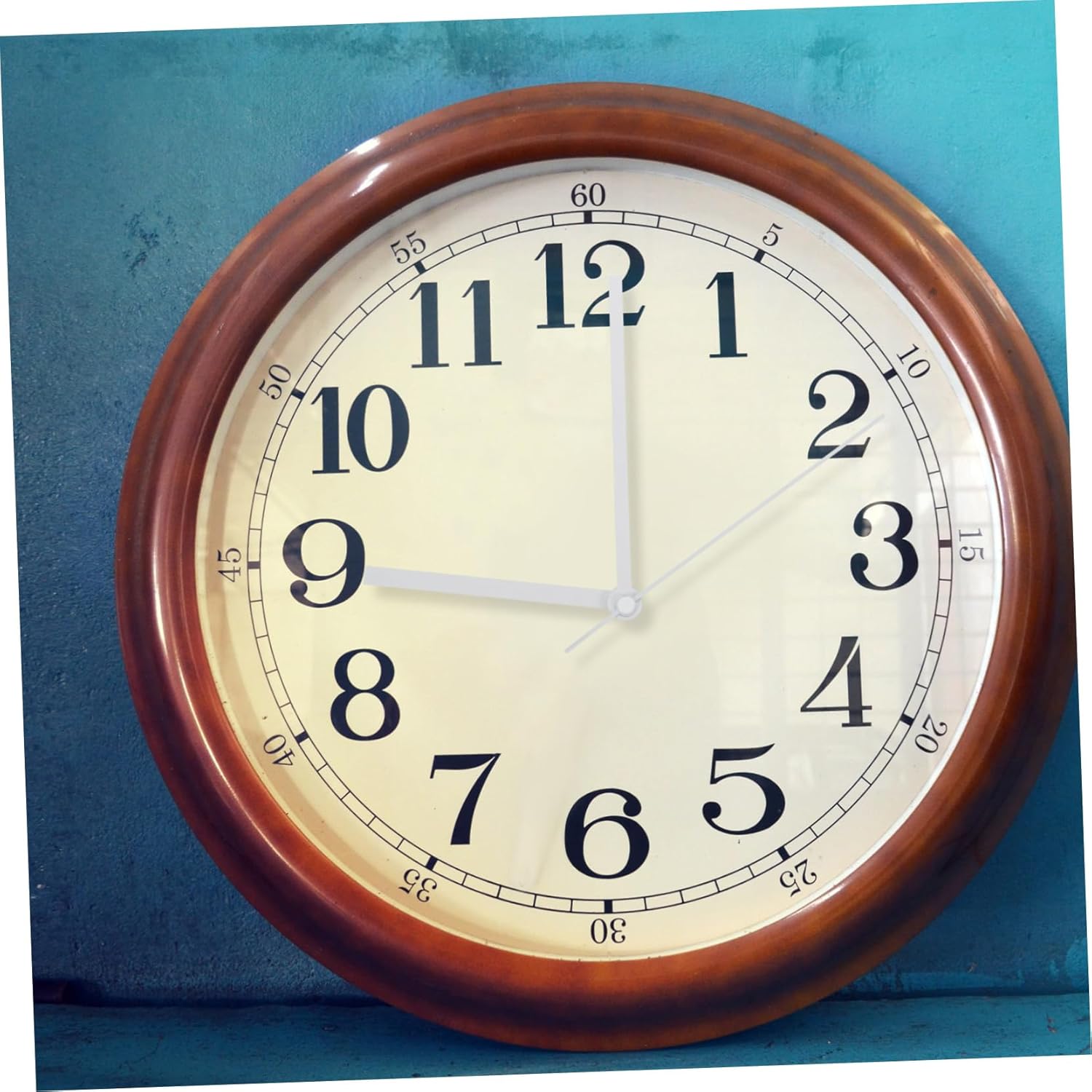 DOITool 10-Set Replacement Clock Hands for Wall Clocks Aluminum White