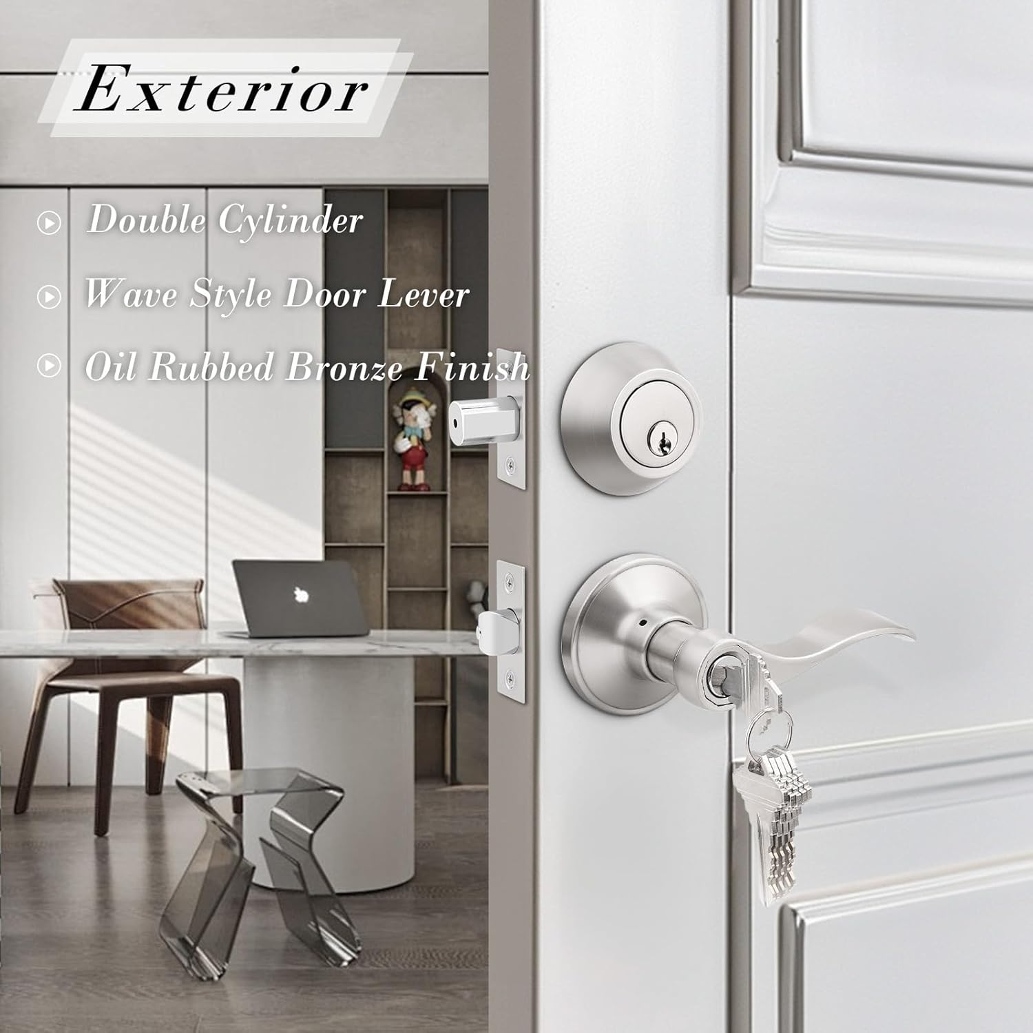 Perfect Pair of Entry Door Lock Set