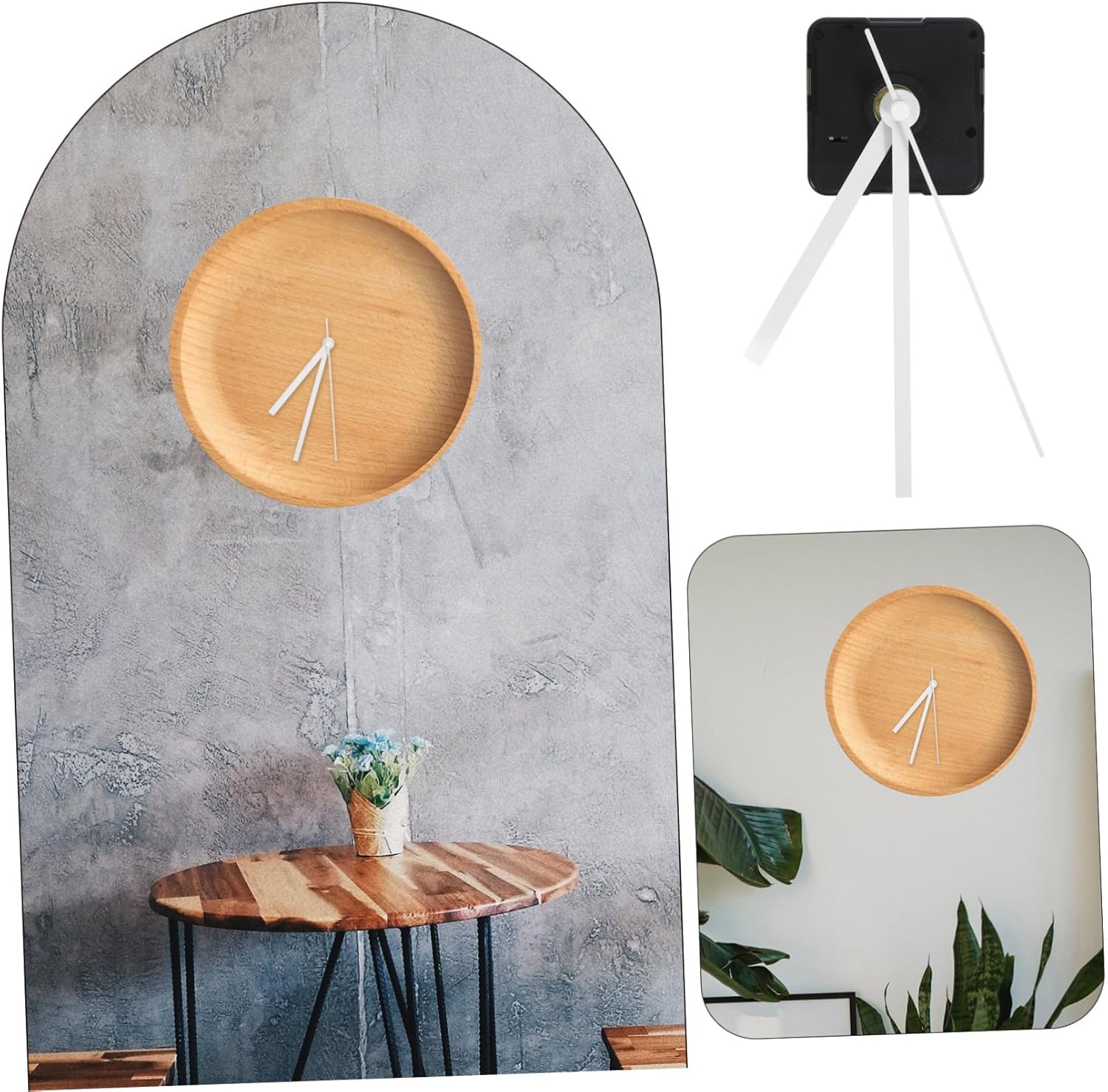 Ergonomic Silent Clock Kit for Wall Clocks