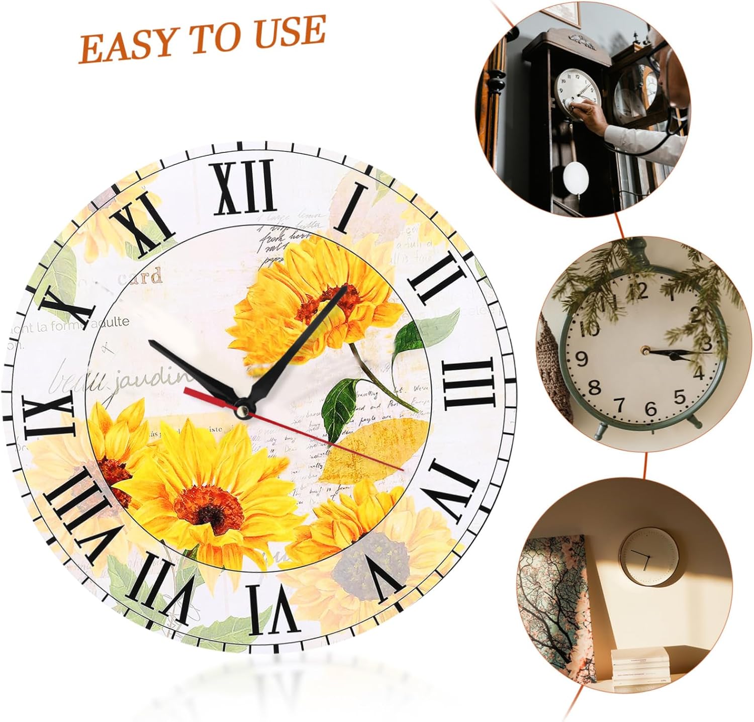 Gadpiparty DIY Quartz Clock Movement Mechanism Kit