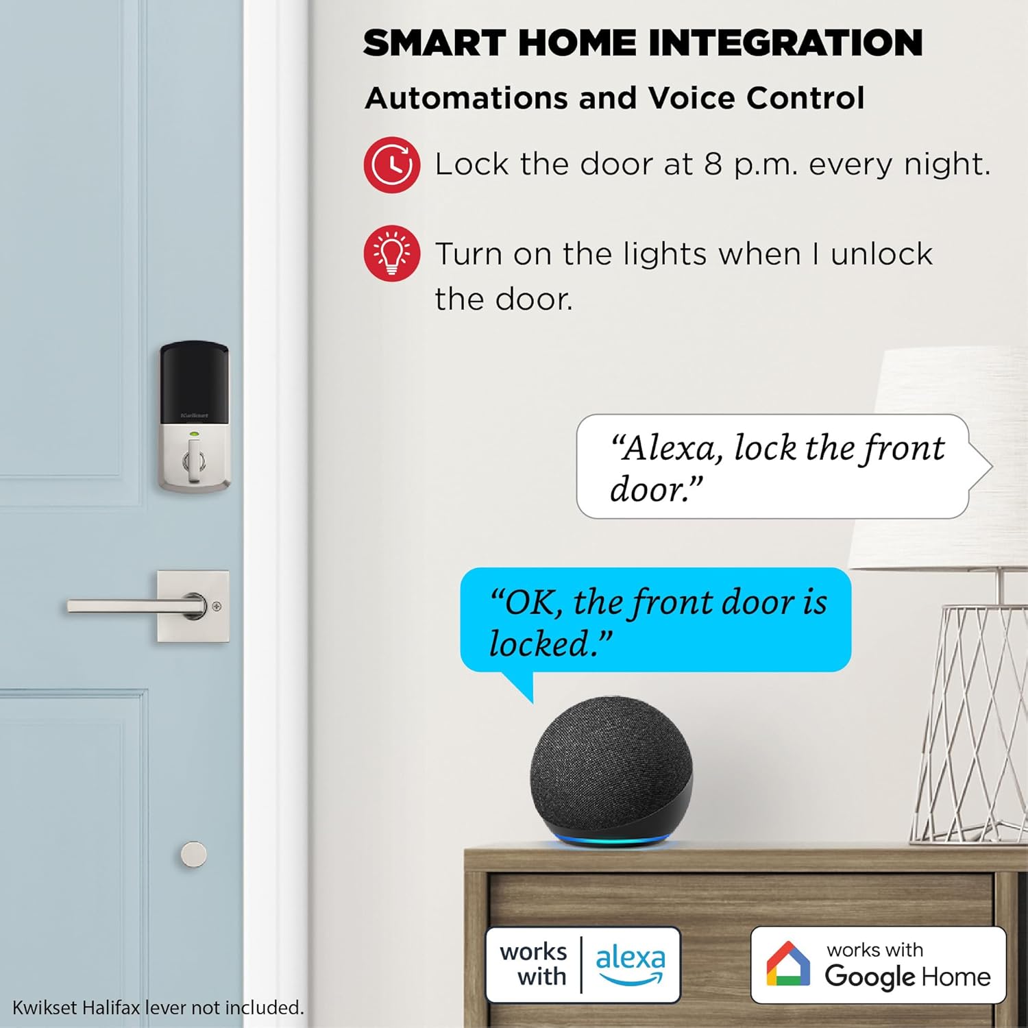Kwikset Halo Wi-Fi Smart Lock Keyless Entry Smart Security
