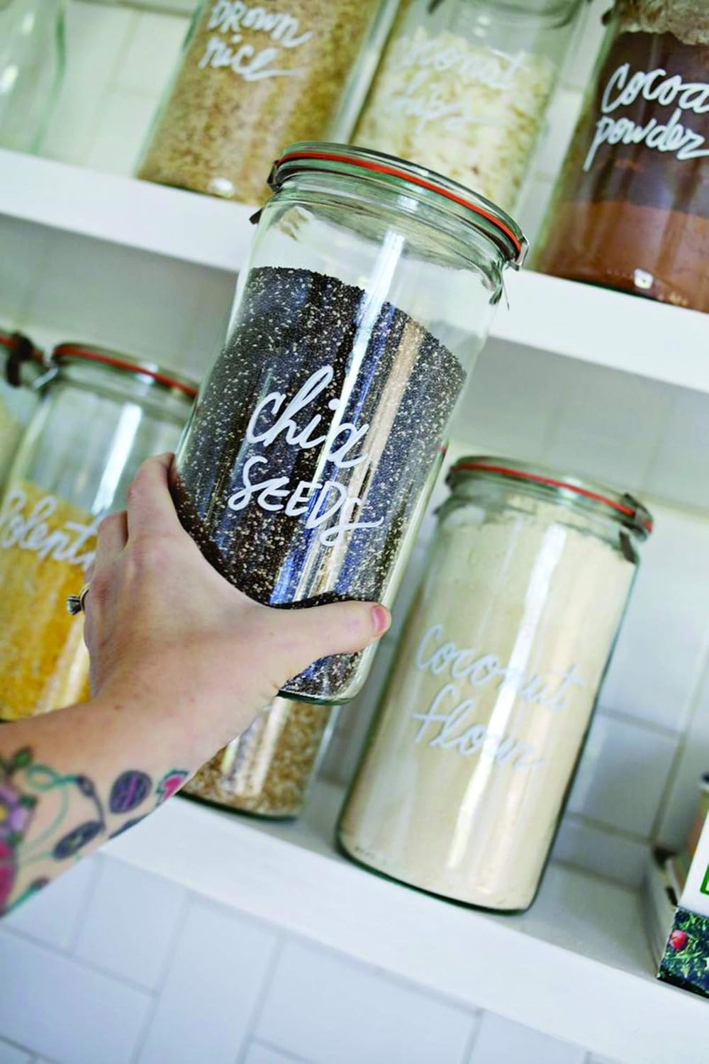 Powerful Preserver - 15L Glass Jar with Airtight Lid