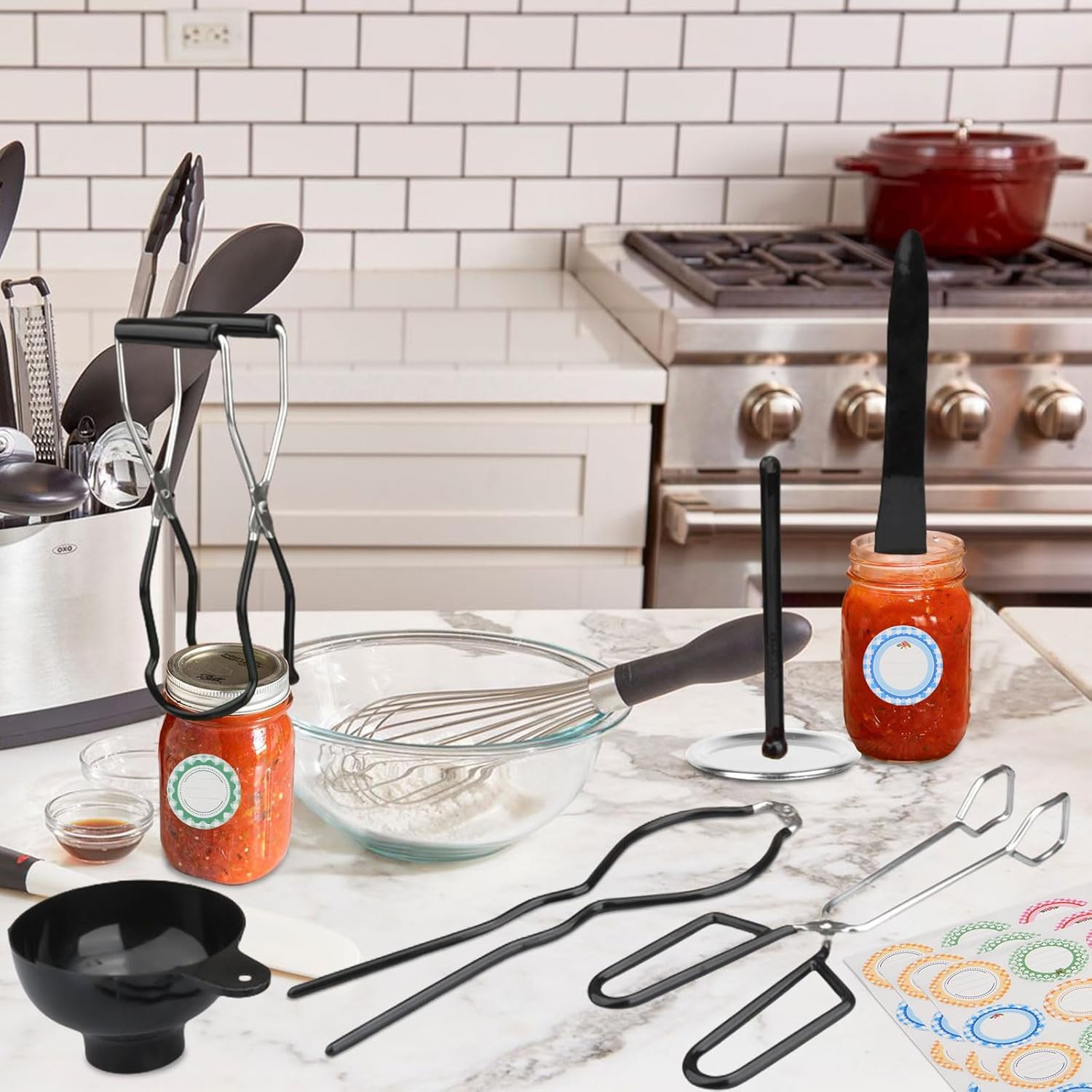 Canning Kit Starter Set Black Premium Stainless Steel