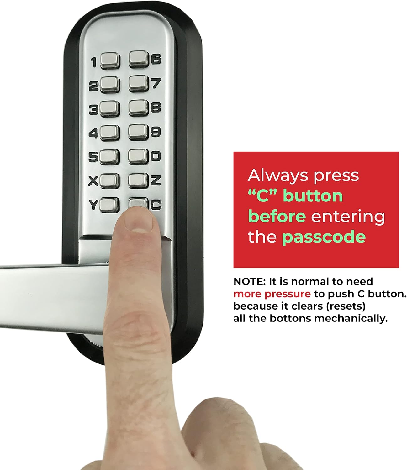 Sturdy Door Lock Easy Install 2024 Upgrade Version