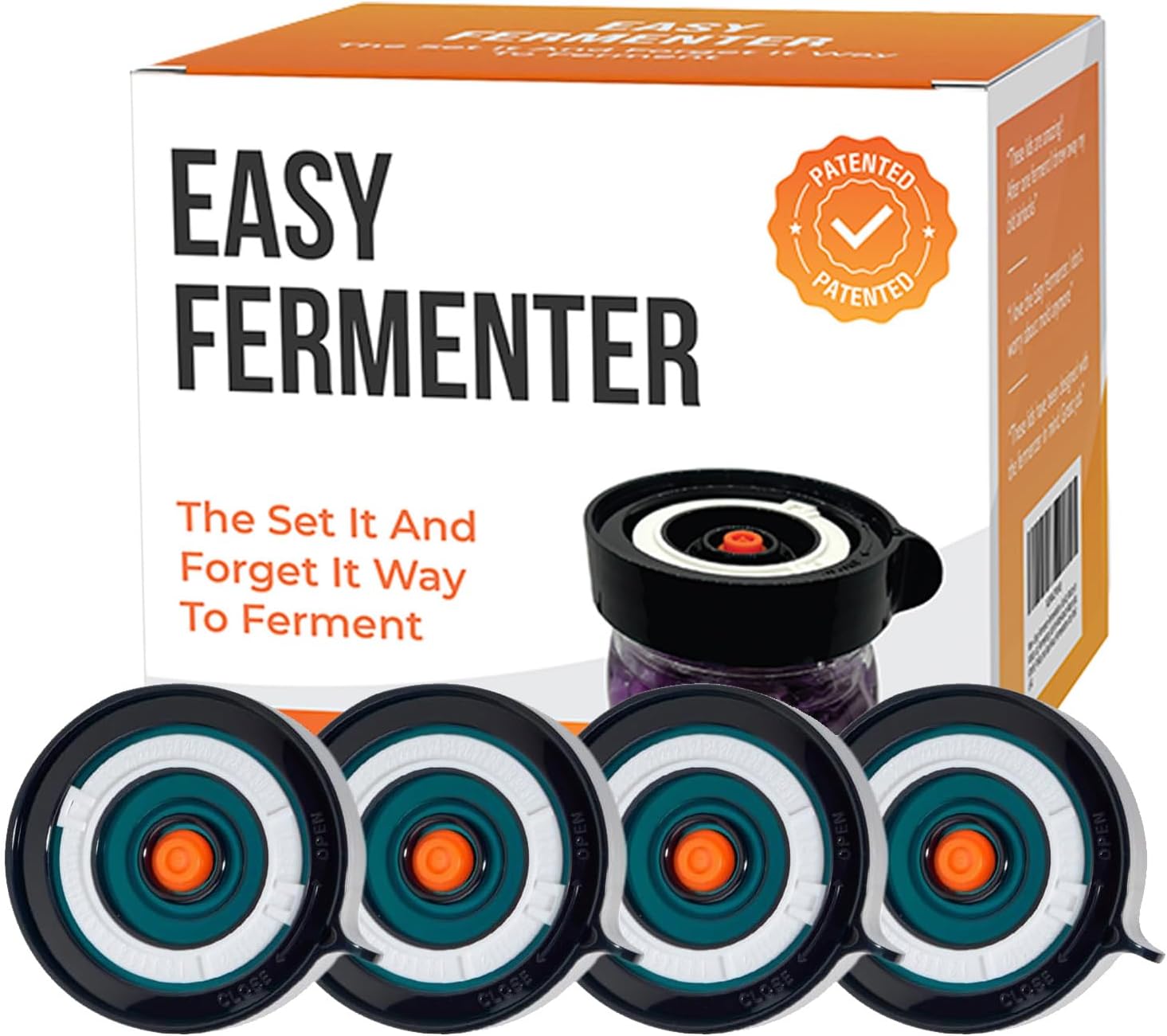 Wide Mouth Fermenting Lids