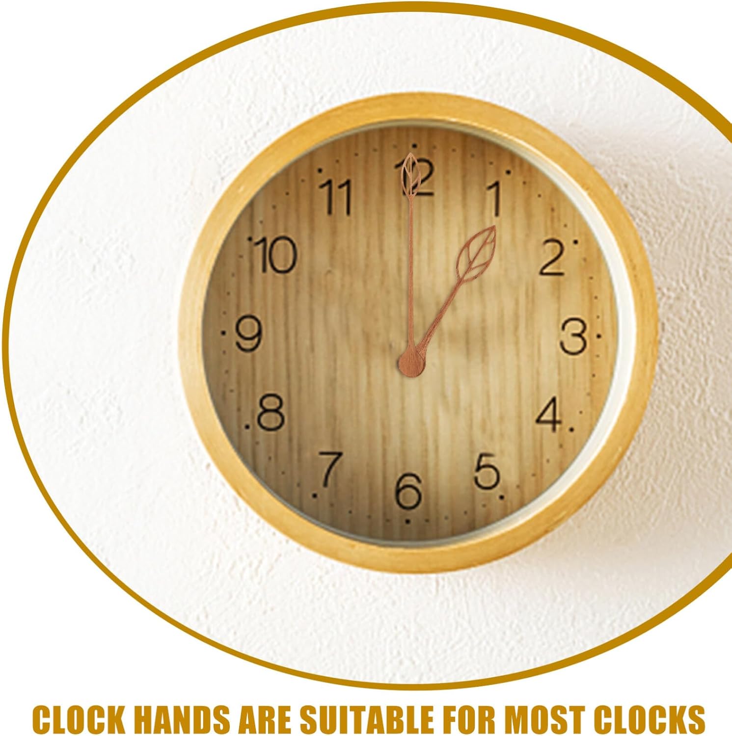 Sleek and Durable Wall Clock Hands Set