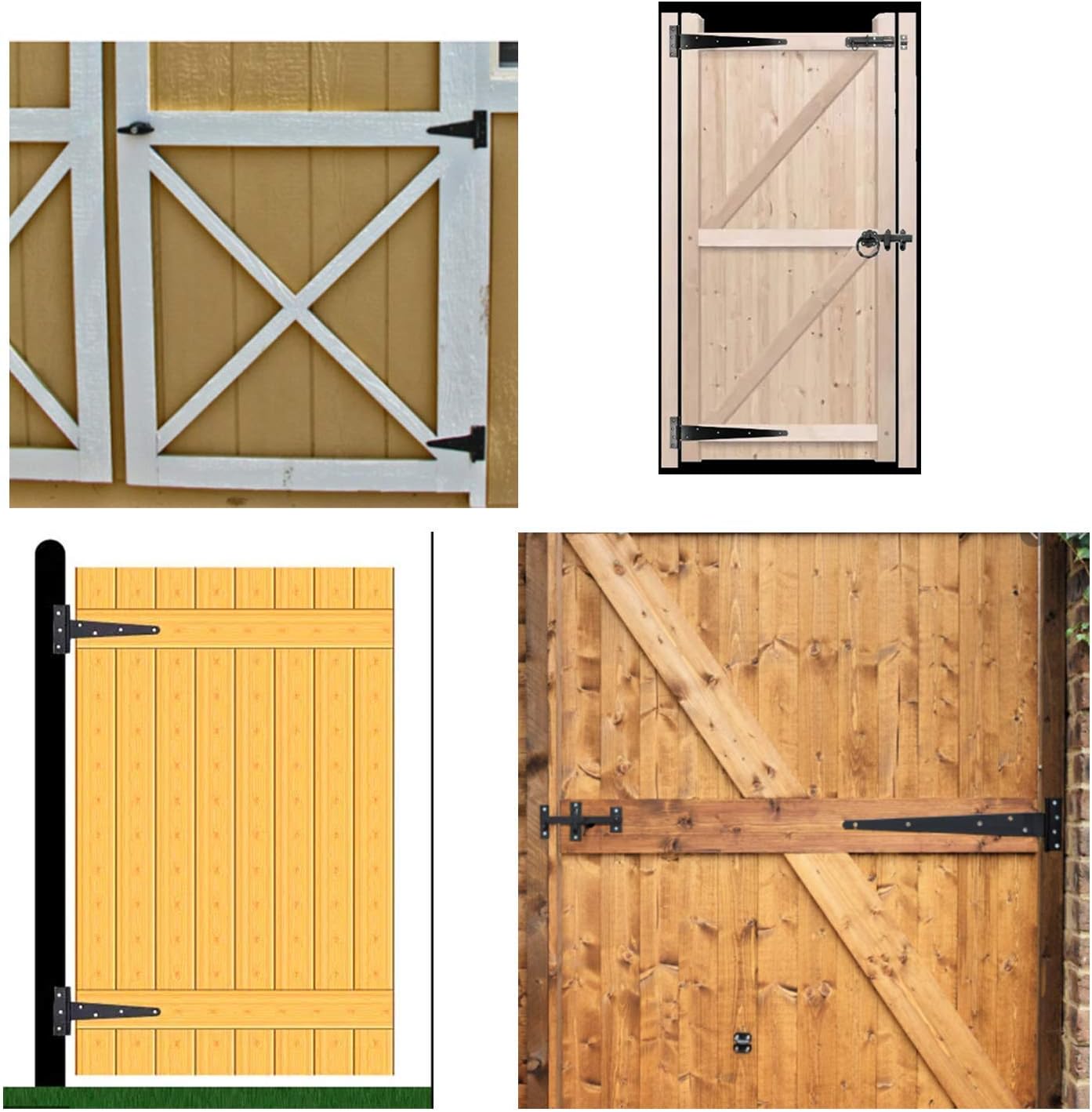 Ultratough Rust-Proof Heavy-Duty Hinges