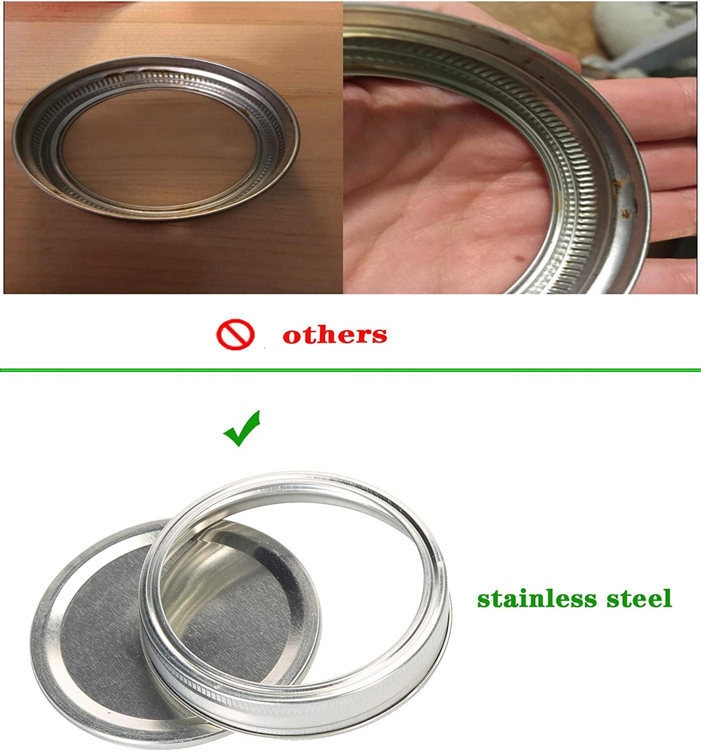 Wide Mouth Canning Lids