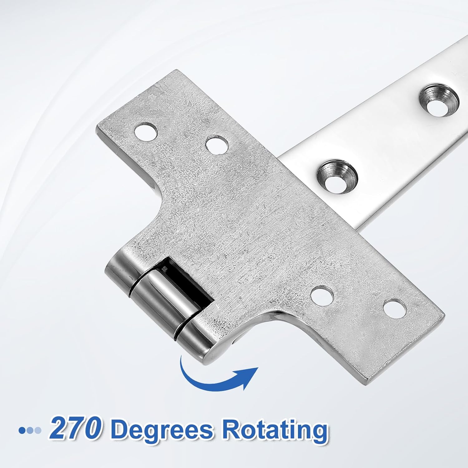 UXCell 2-Piece T-Strap Door Hinges