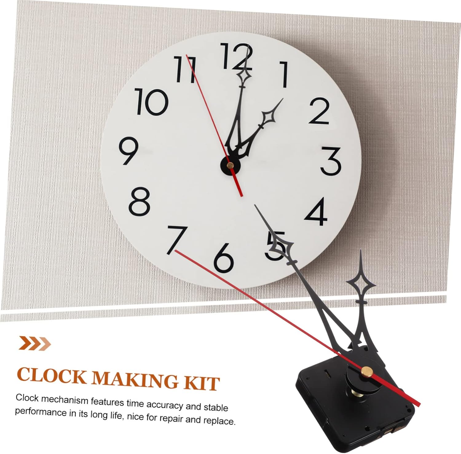 DOITOOL Replacement Clock Hands Kit 40CM