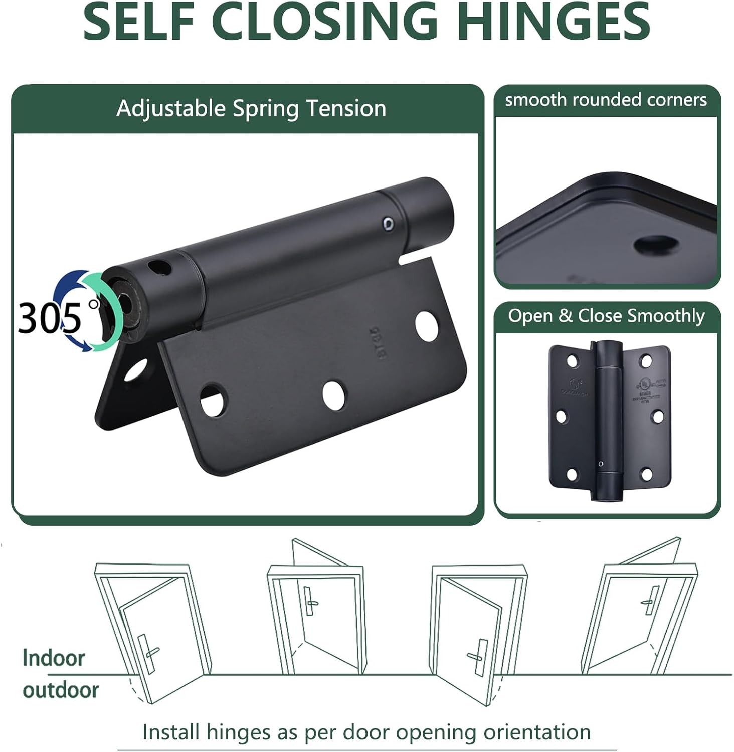 SORGMACHSelf-Closing Hinge Set