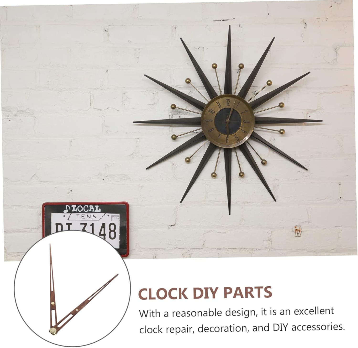 High-Quality Wooden Pointer Replacement for Wall Clocks