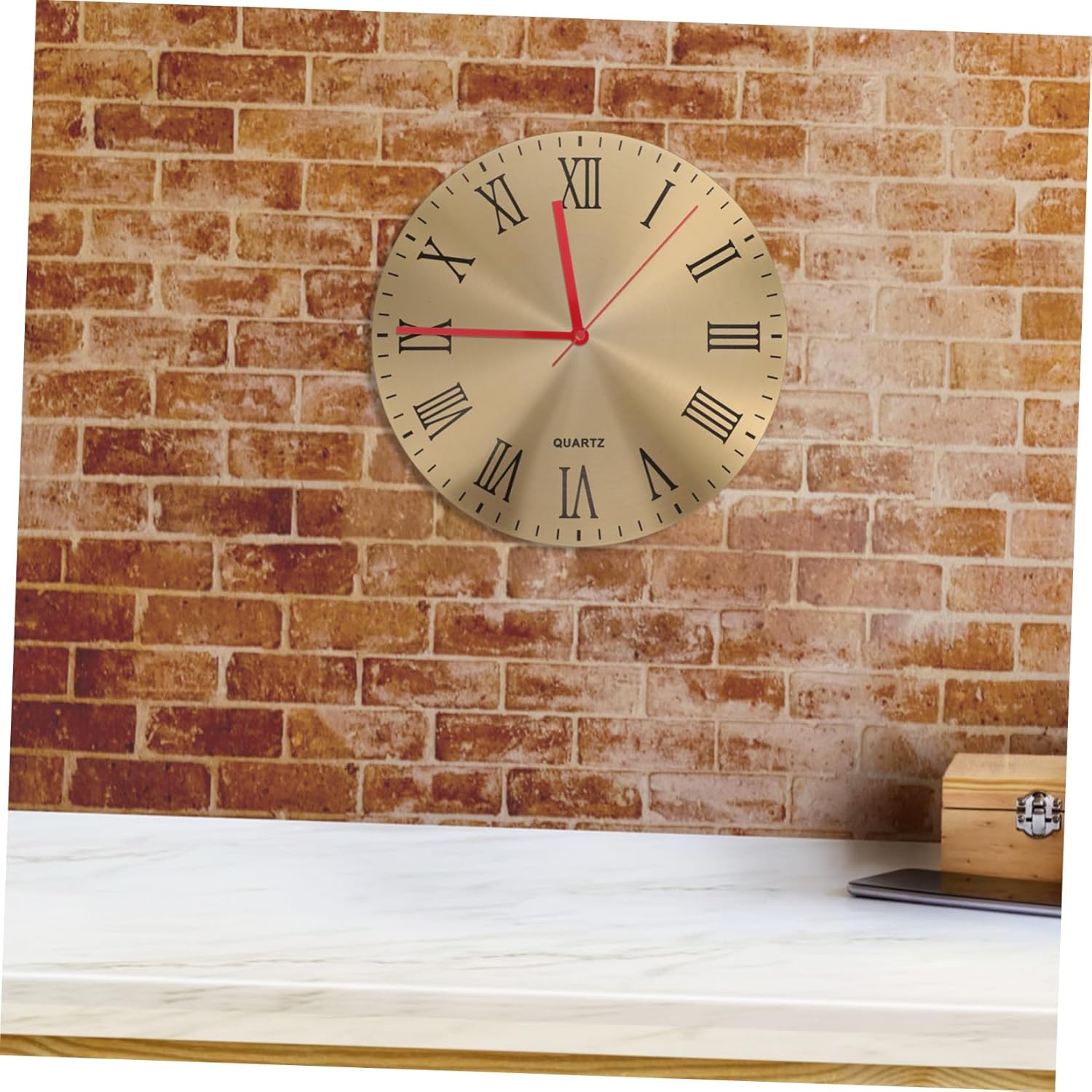 High-Quality Red Extended Screw Mute Clock Mechanism for Clock Hands Replacement