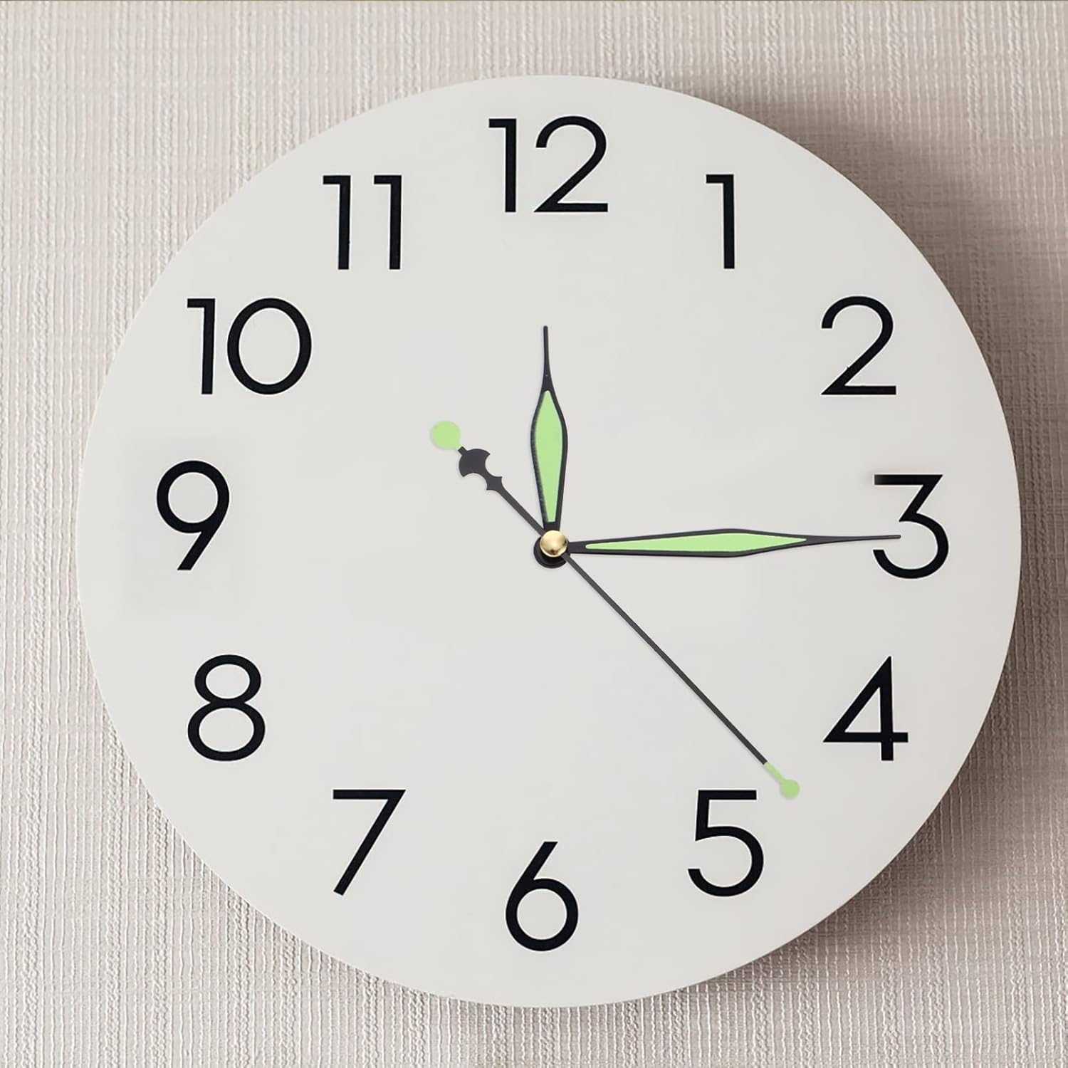 Homoyoyo 10 Sets Glow in The Dark Clock Pointer Hands Replacement