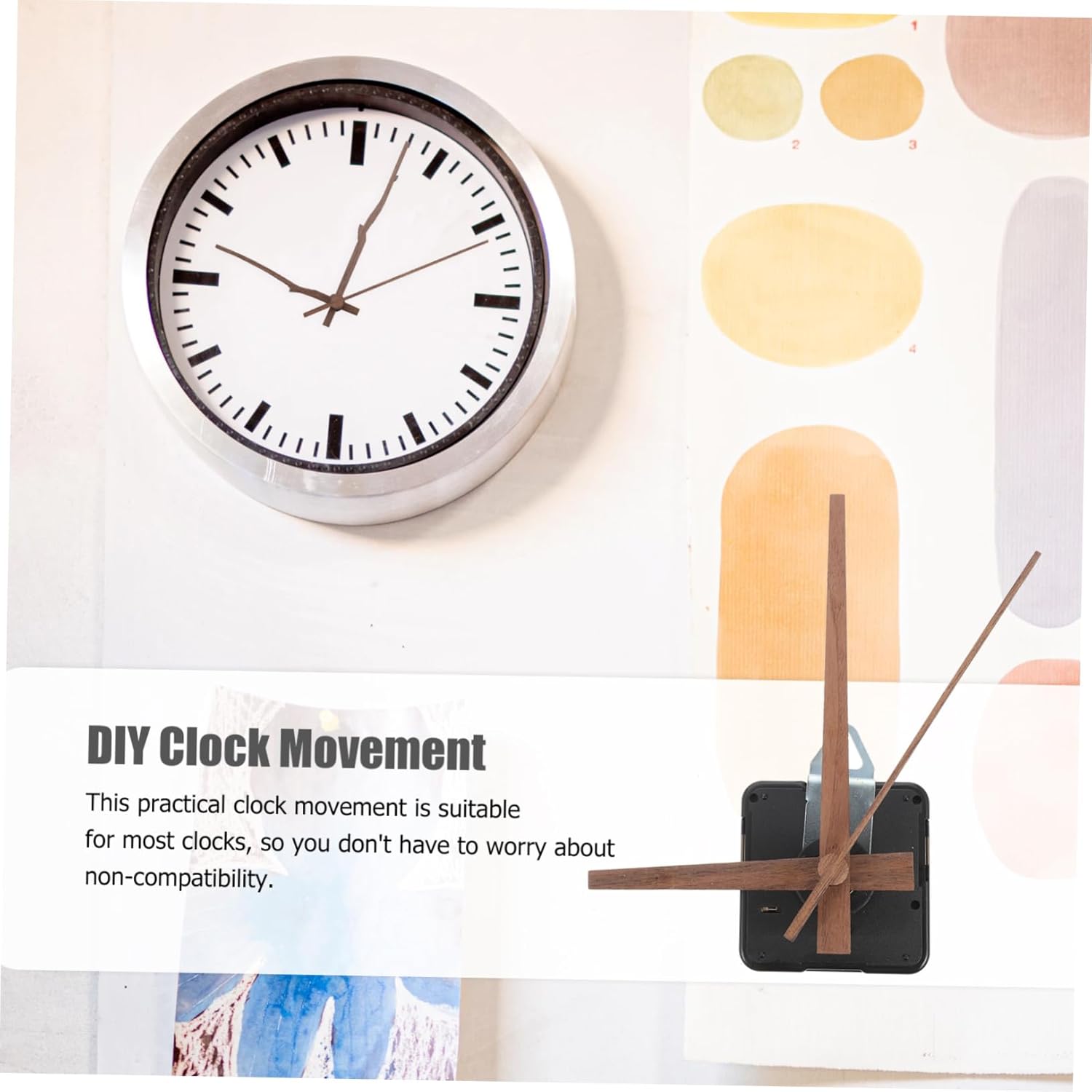 ARTIBETTER DIY Clock Movement Kit 4 Sets