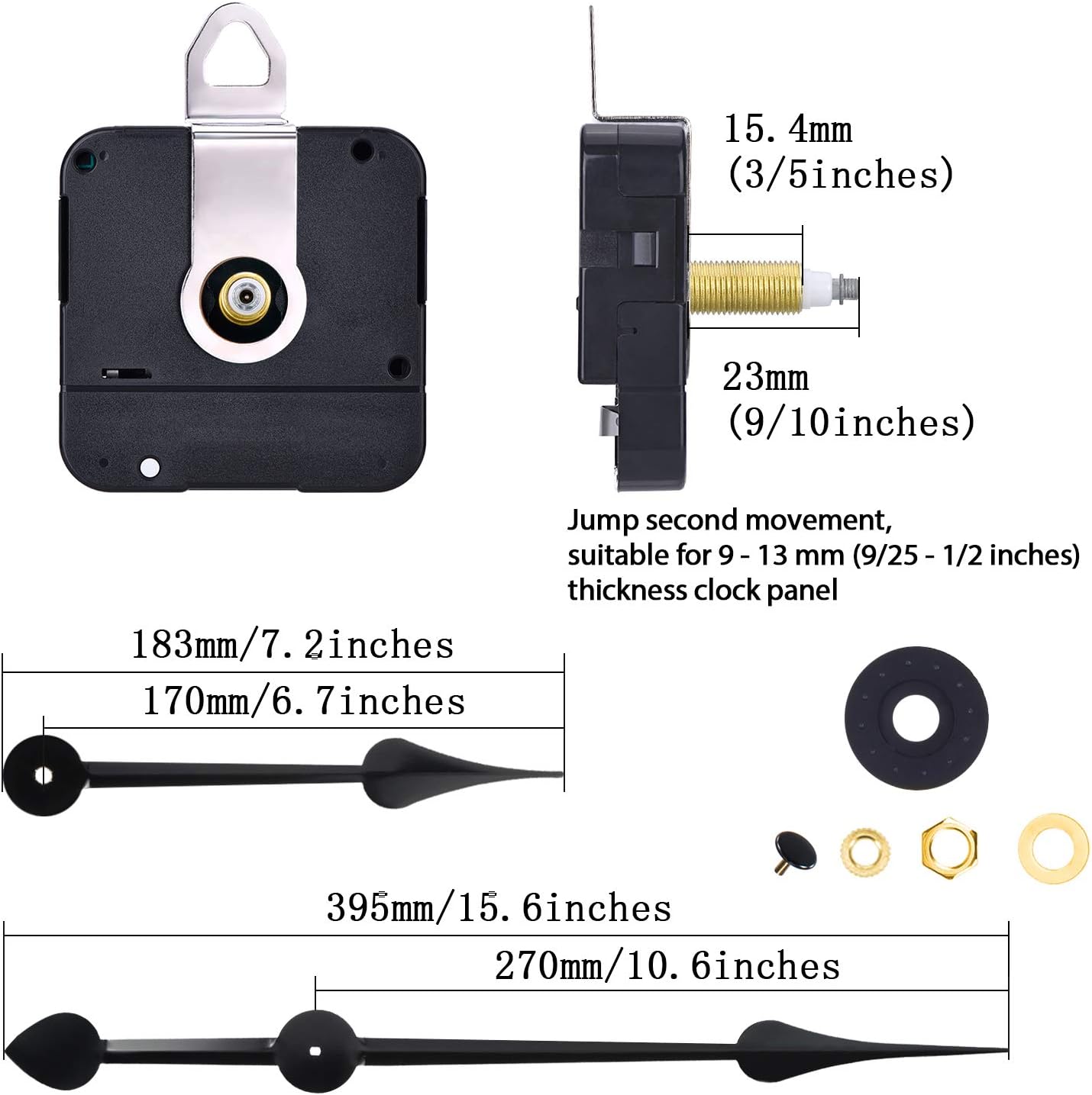 106-Inch Big Clock Movement