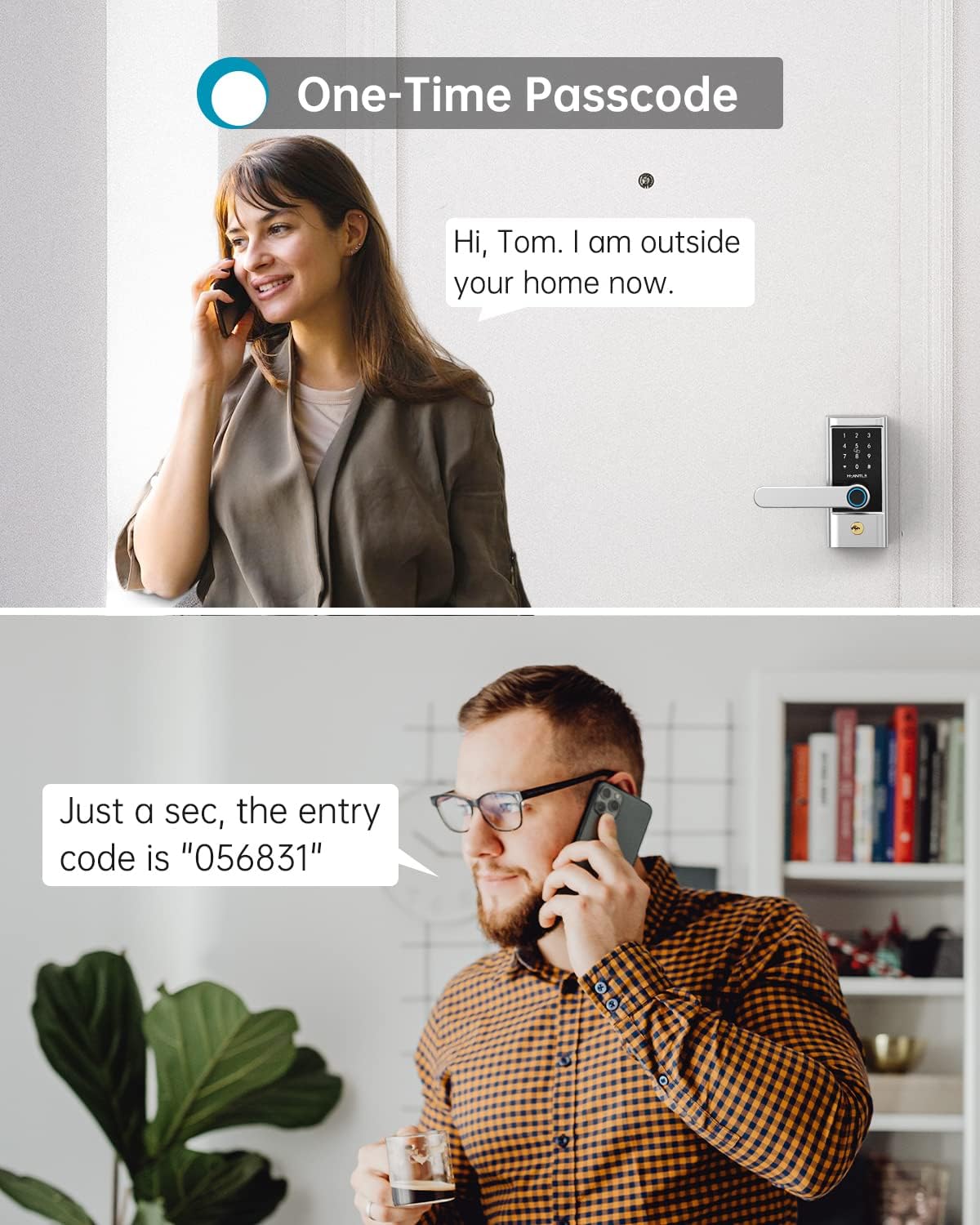 IntelliGuard Smart Lock Door