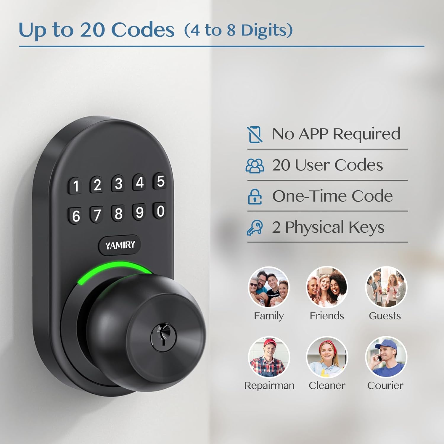Yamiry Door Keypad Lock
