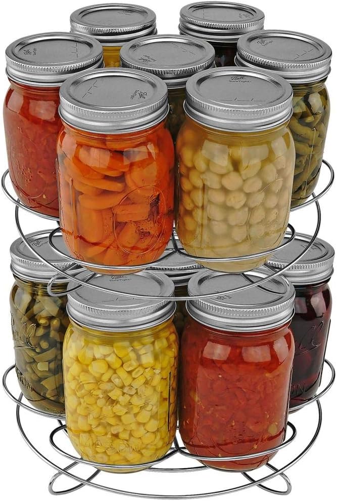 Canning Rack - Flower Petal Design Reversible Stacking System