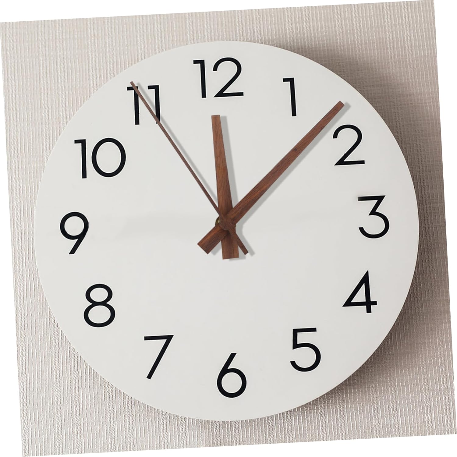 Replacement Clock Hands Kit - Walnut Wood Set for Wall Clock Movements