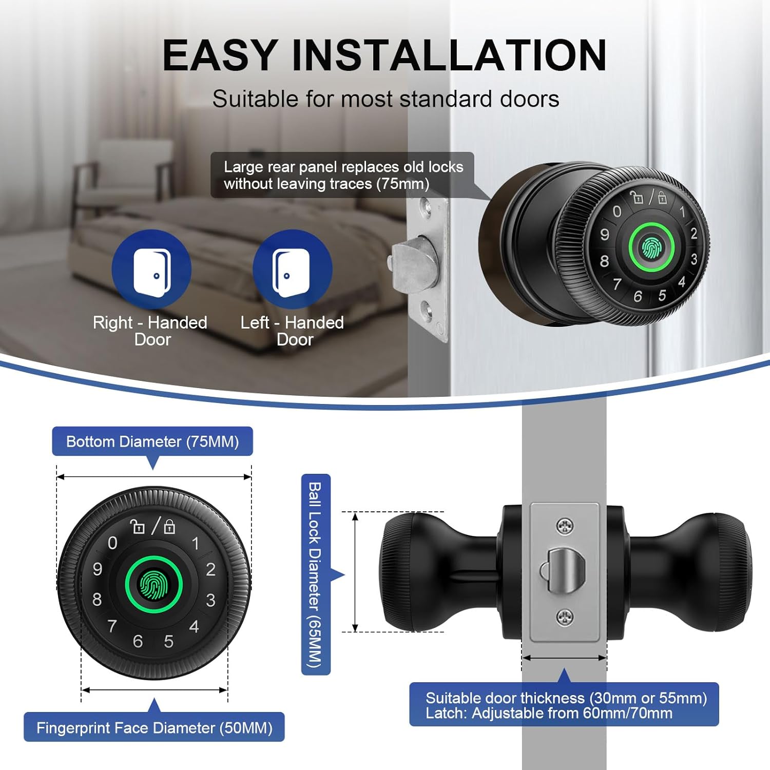 Agletseen Smart Door Lock