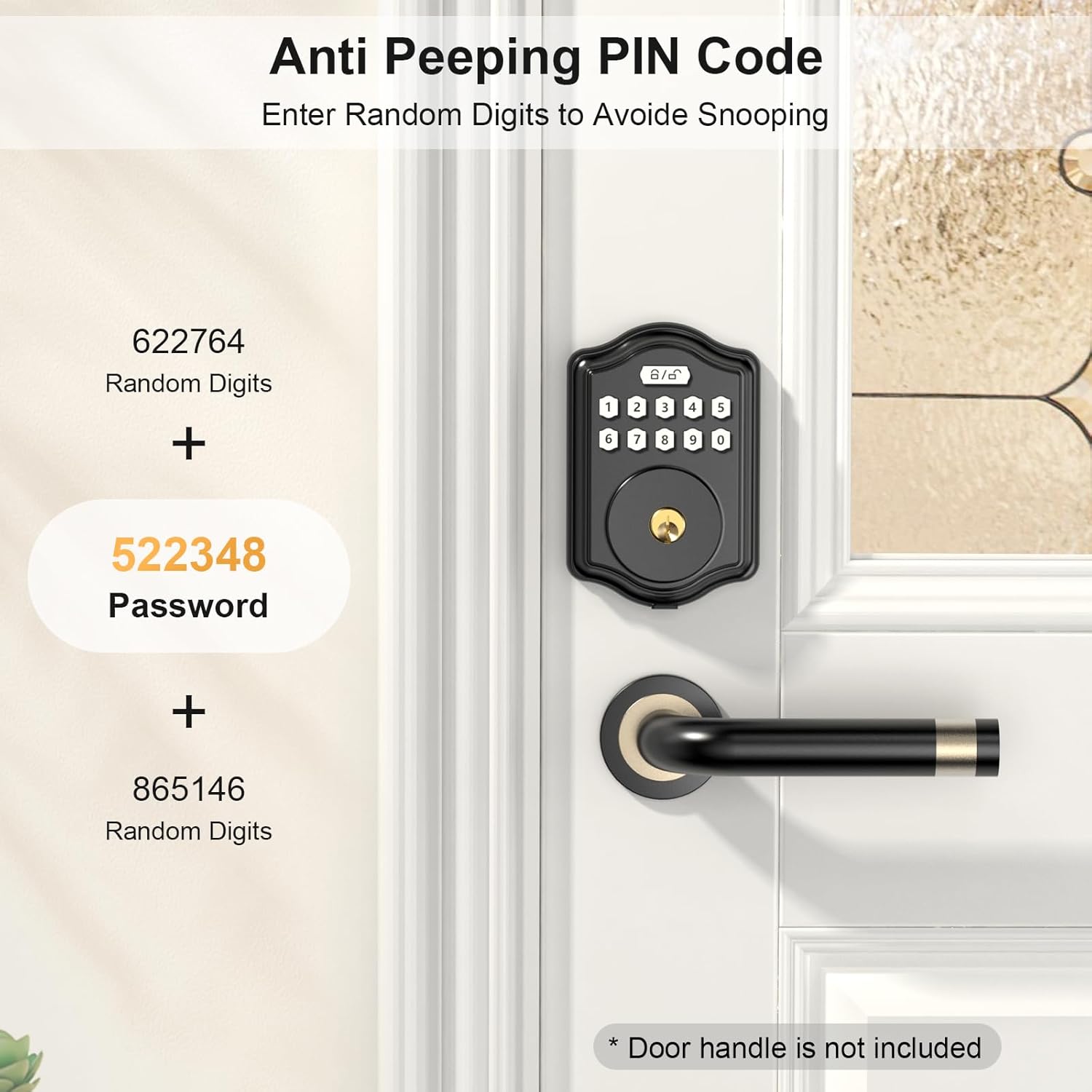 Secure Keyless Entry Door Lock