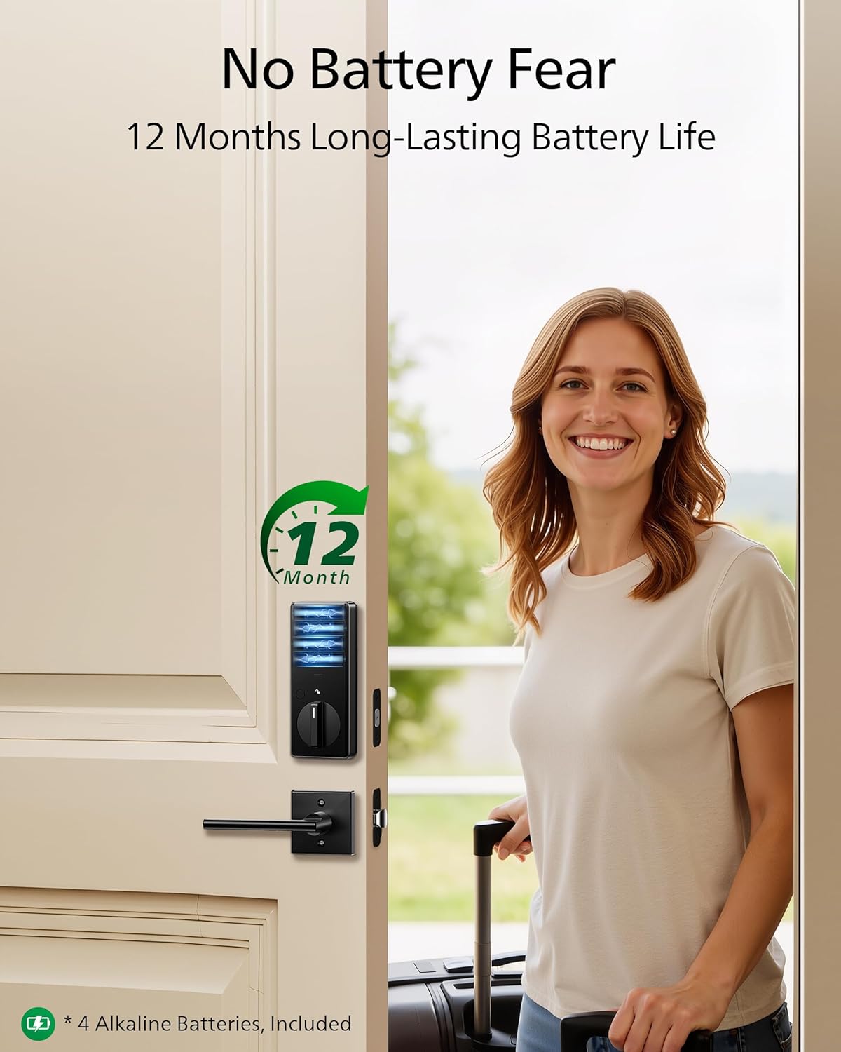 Philips Keyless Entry Door Lock with Fingerprint Security