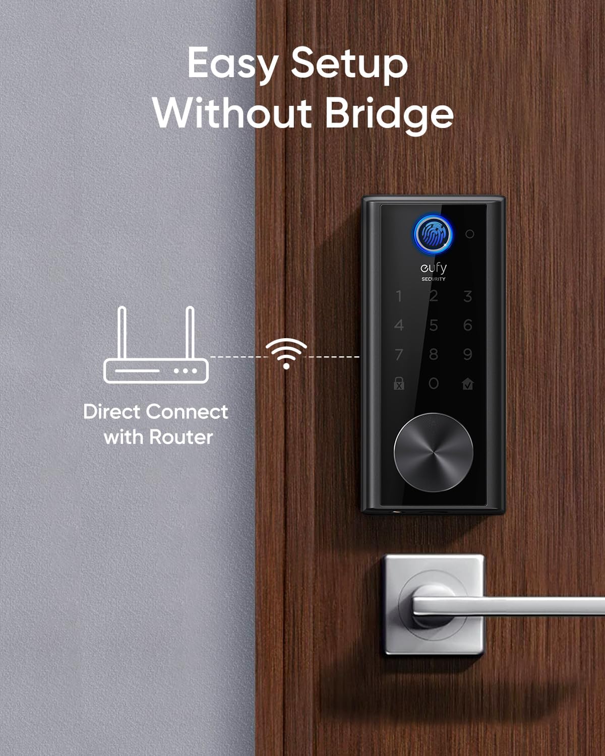 Eufy Security Smart Lock S230 Keyless Front Door Lock