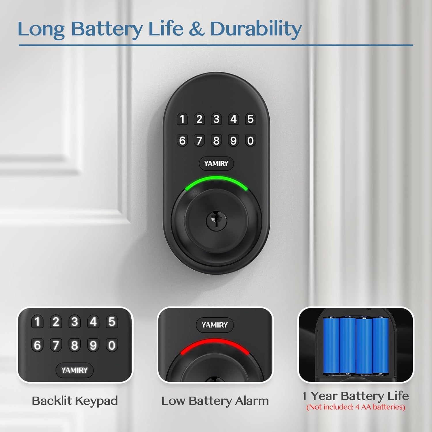 Yamiry Door Keypad Lock
