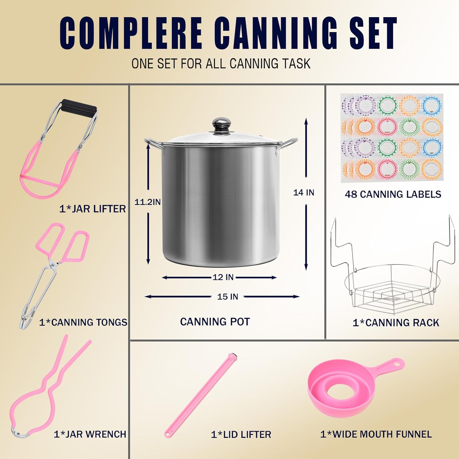 Complete Canning Starter Kit for Everything You Need topreserve with ease