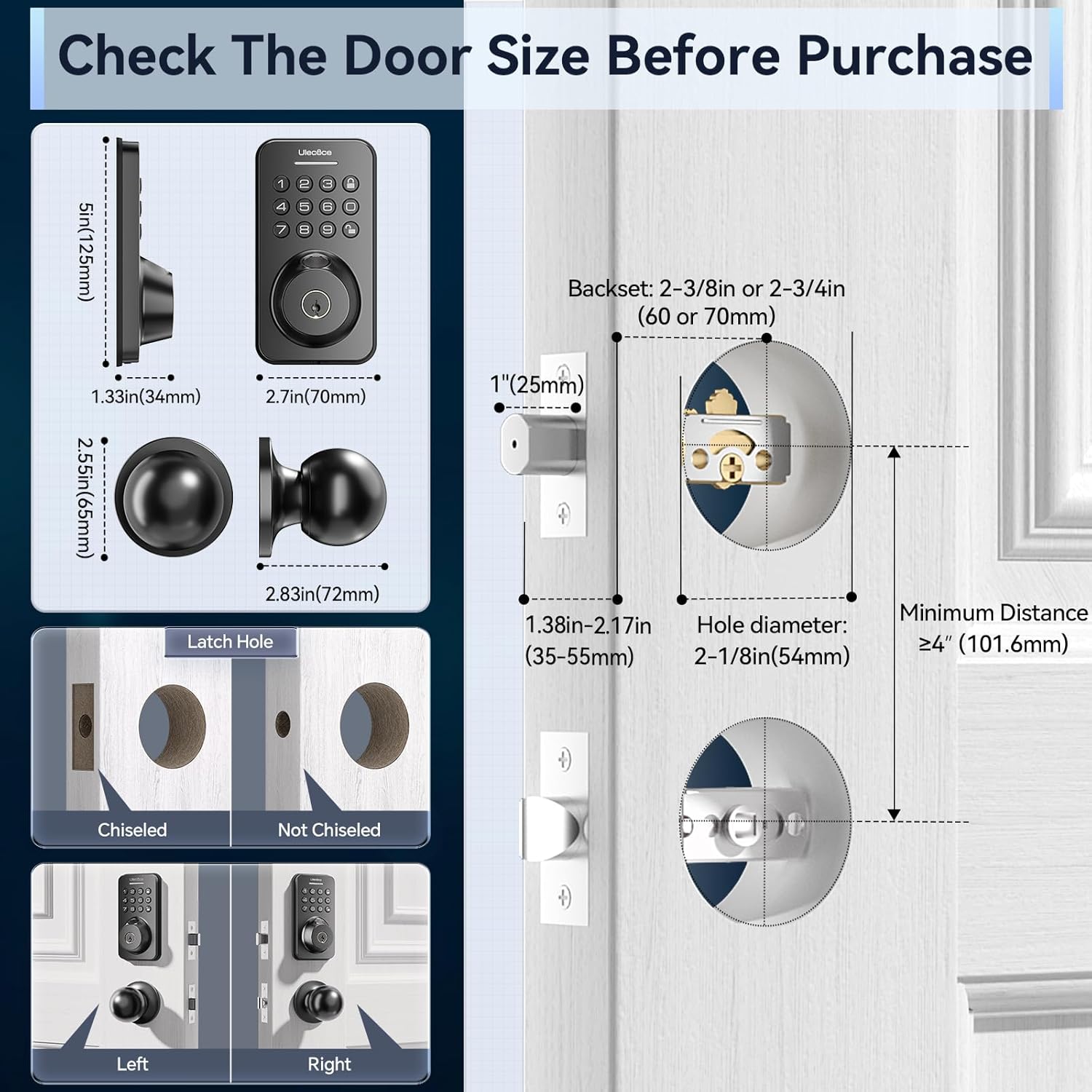 Secure Front Door Lock System with Keypad Fingerprint