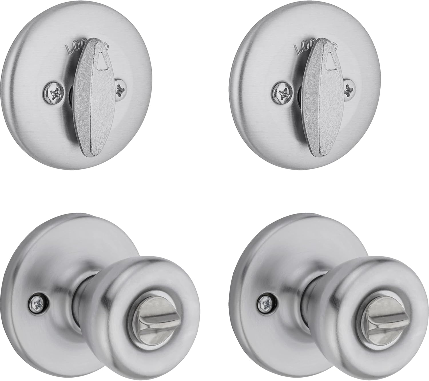 Kwikset Tylo Entry Knob and Deadbolt Set