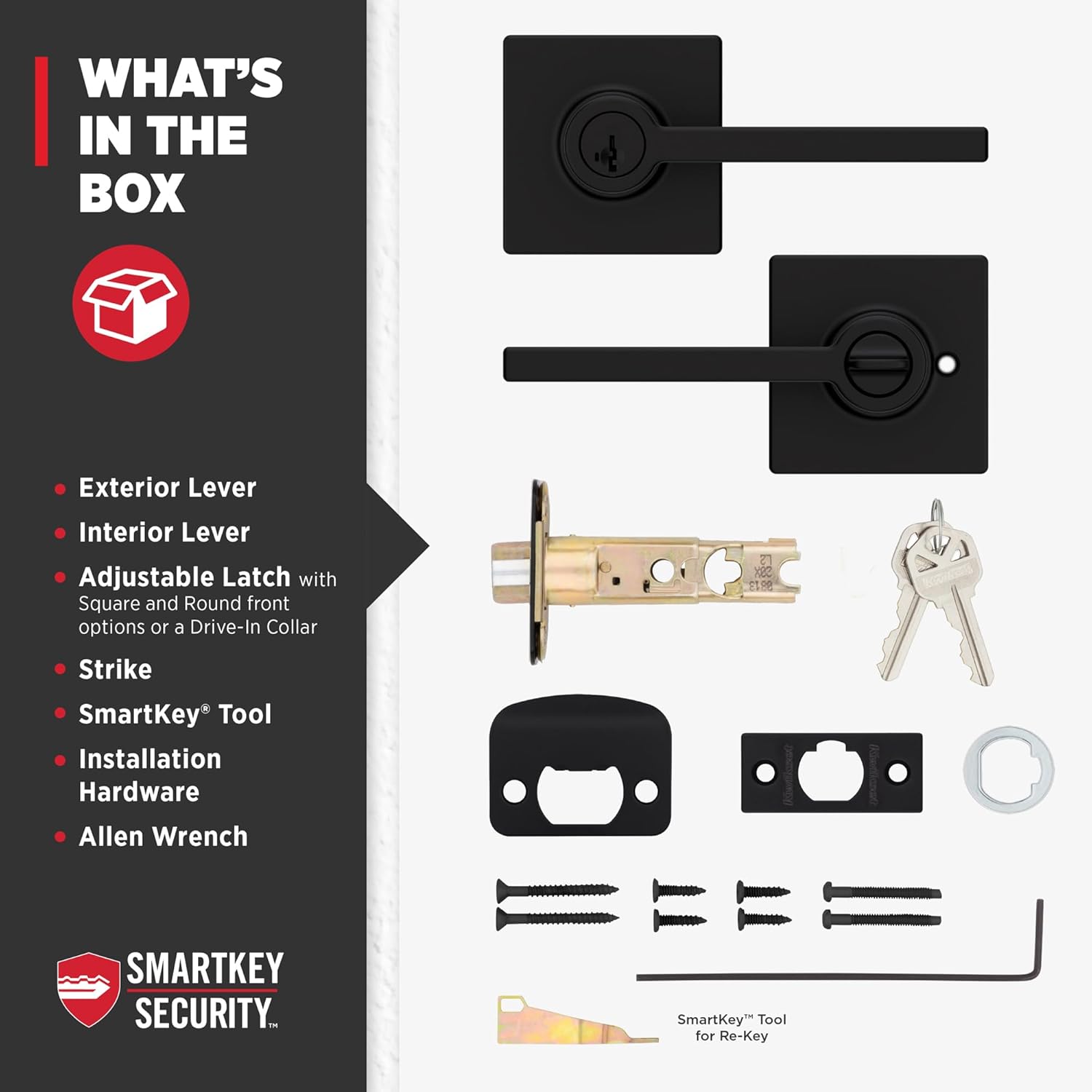 Kwikset Casey Door Handle
