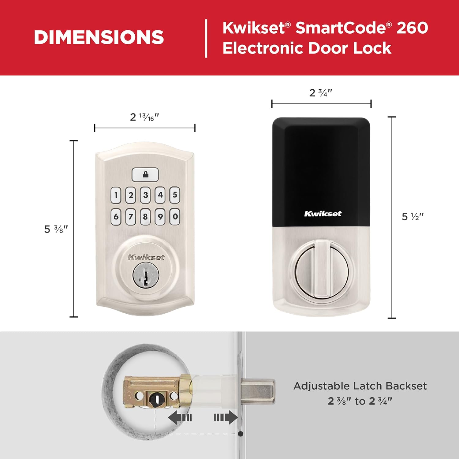 Secure Simple SmartCode 260 Door Lock