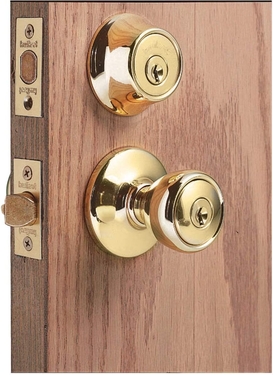 Kwikset 690 Tylo Entry Knob and Single Cylinder Deadbolt Combo