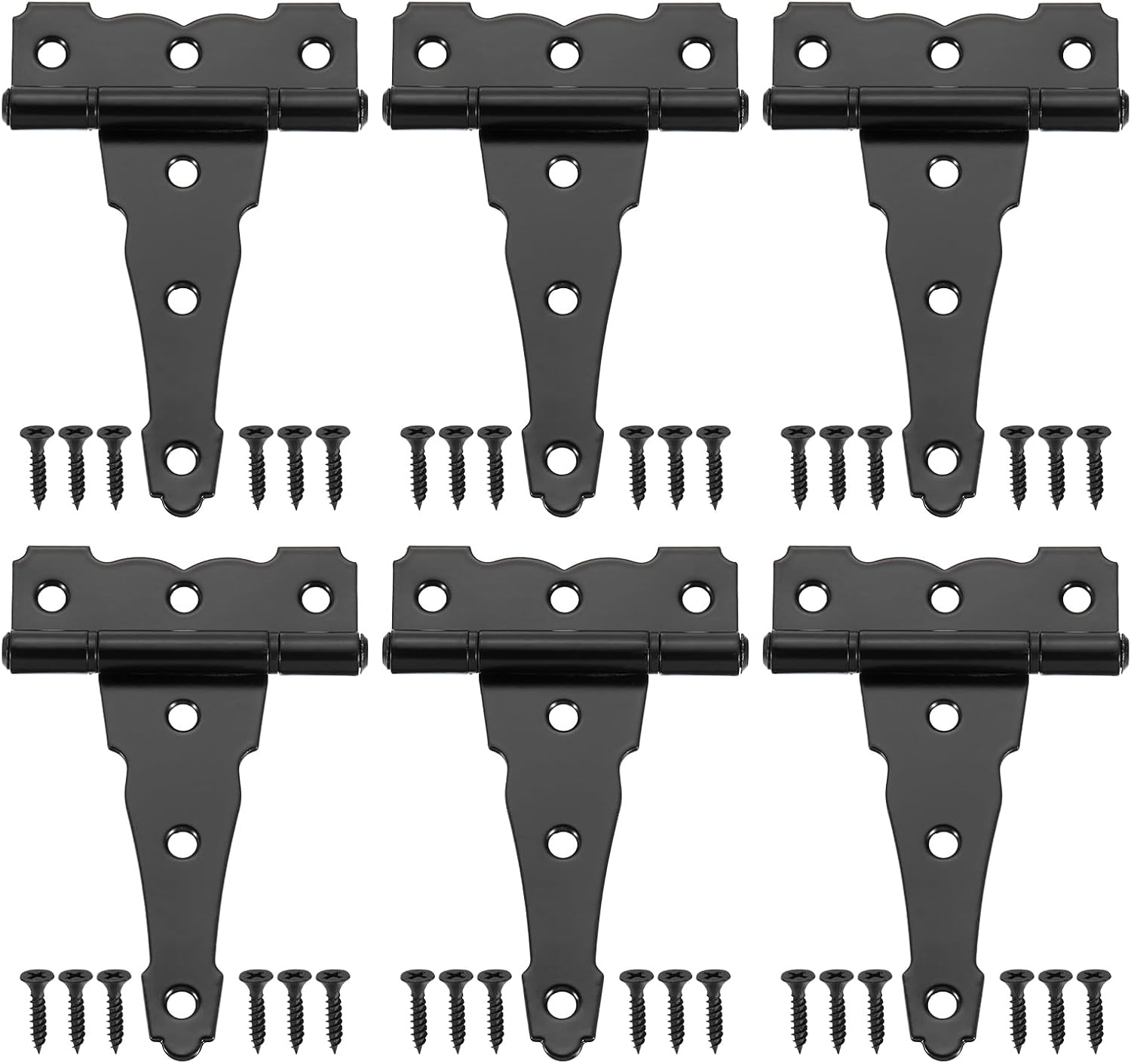 T-strap Door Hinges for Sheds Barns Rustic Durable
