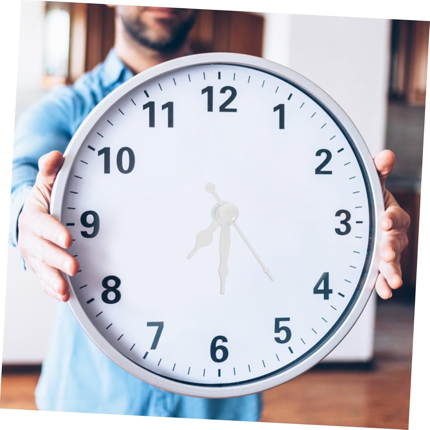 UOnlytech Plastic Wall Clock Mechanism Kit for DIY Clock Replacement